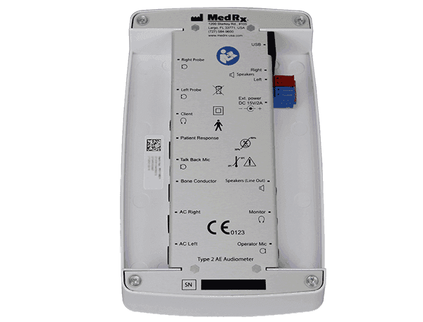AVANT ARC Audiometer, Real Ear Measurements and Live Speech Mapping system bottom side